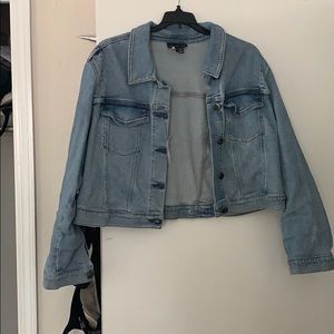 Lane Bryant-  Cropped Jean jacket